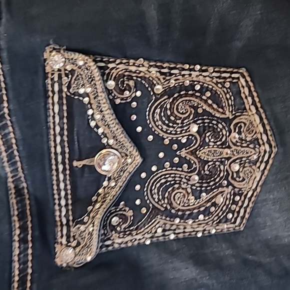 Apt. 9 bedazzled jeans size 14 - Picture 7 of 9